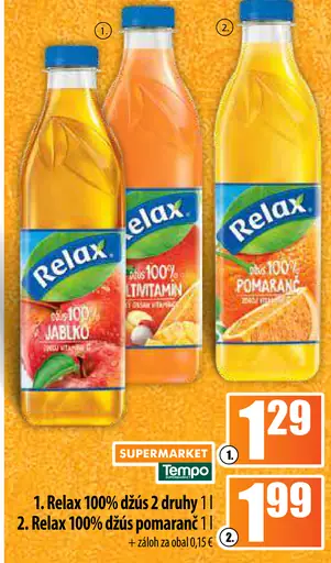 Relax 100% džús