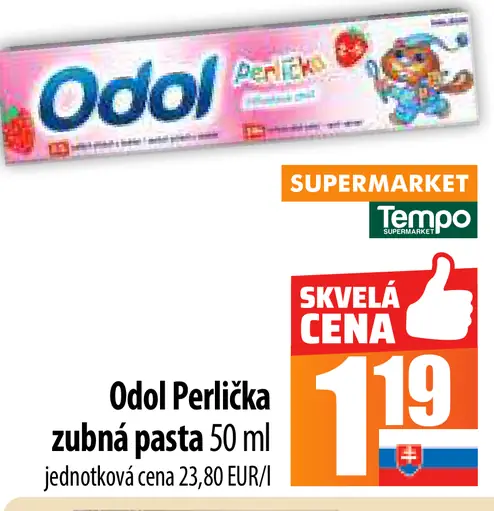 Odol Perlička zubná pasta