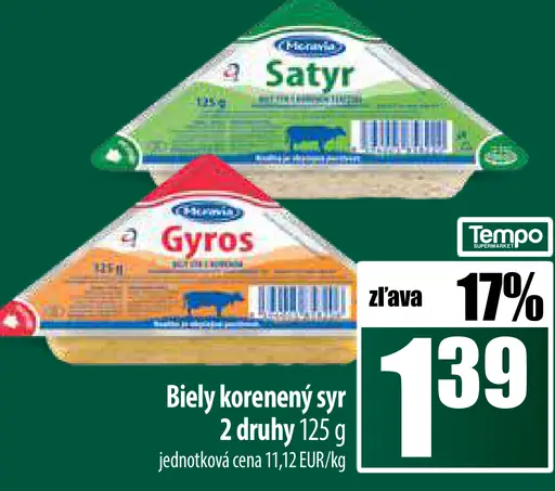 Biely korenený syr