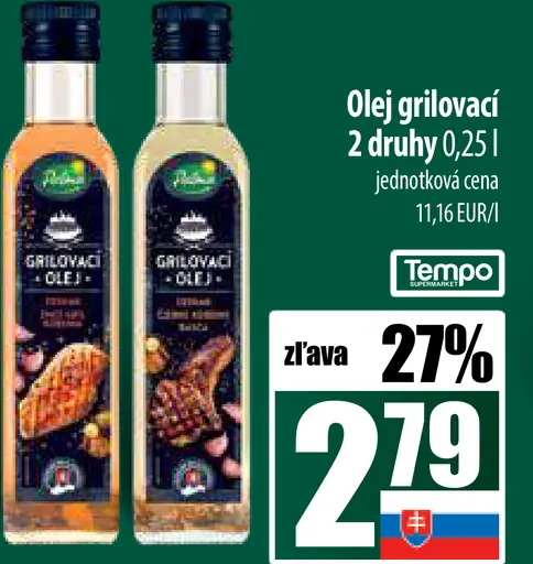 Grilovací olej