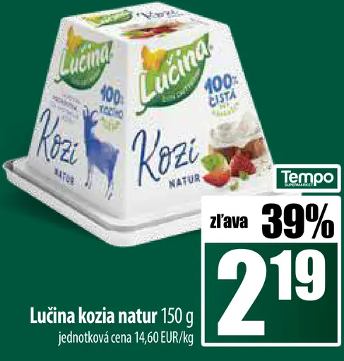 Lučina kozí syr