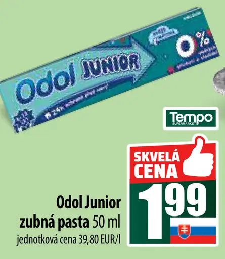 Odol Junior zubná pasta