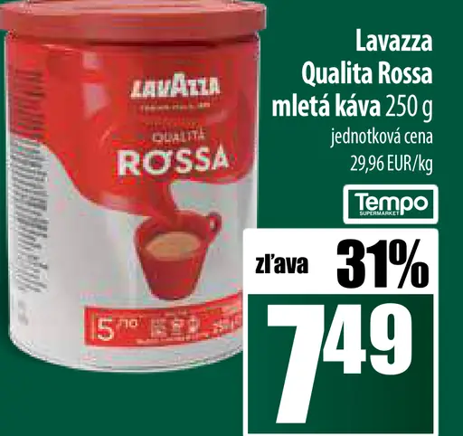Lavazza Qualità Rossa zrnková káva