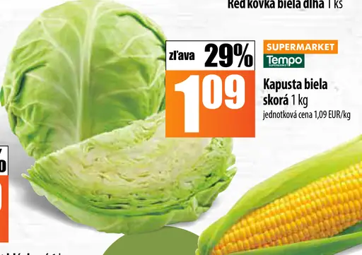 Kapusta biela skorá