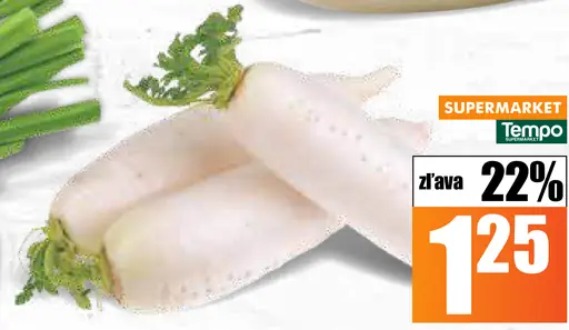 Redkovka biela dlhá
