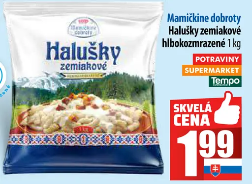 Maminkine dobroty Halušky zemiakové