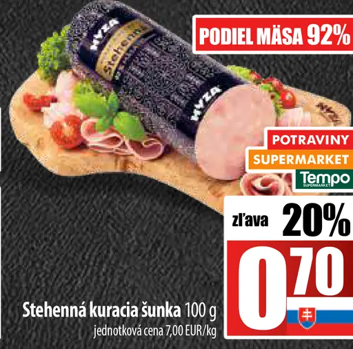 Dobrý výber Stehenná kuracia šunka