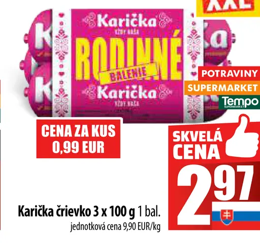 Karička črievko