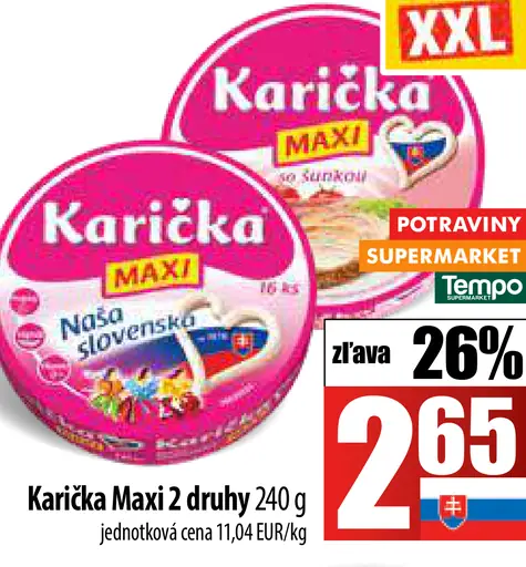 Karicka Maxi Naša slovenská