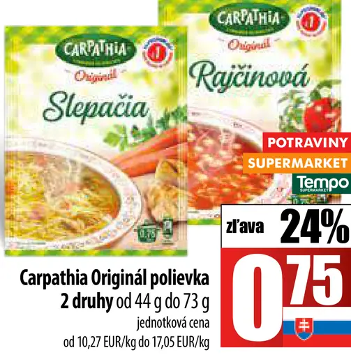 Carpathia Originál polievka