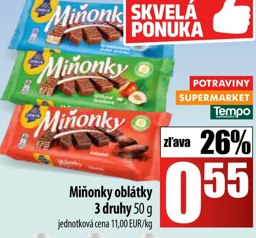 Miňonky oblátky