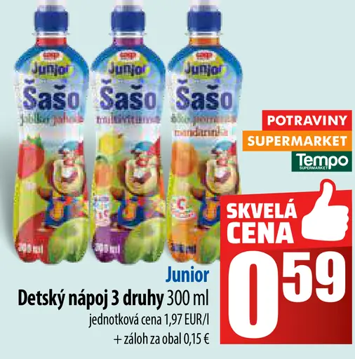 Junior Detský nápoj