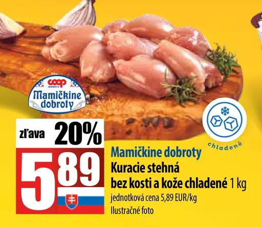 Mamičkne dobroty Kuracie stehná chladené