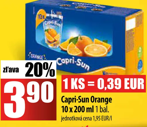 Capri Sun orange
