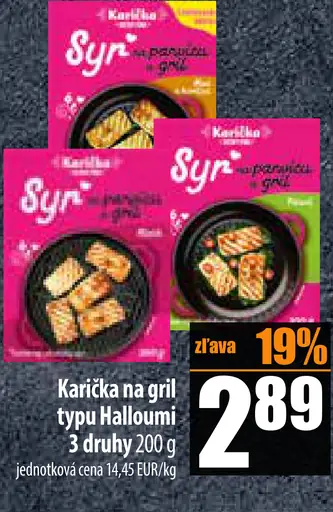 Karicka typ halloumi