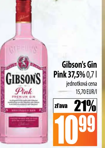 Gibson's Gin Pink 37,5%