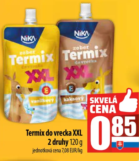 Nika termix do vrecka