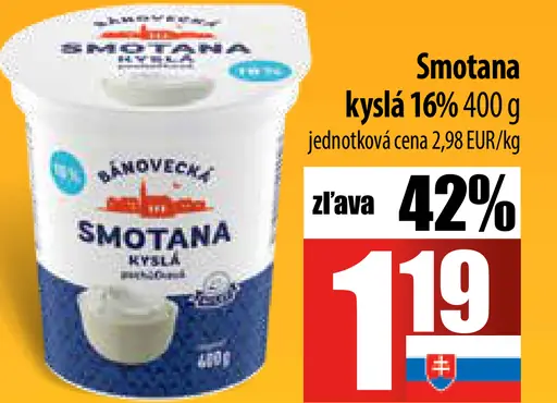 Schärdinger Smotana kyslá