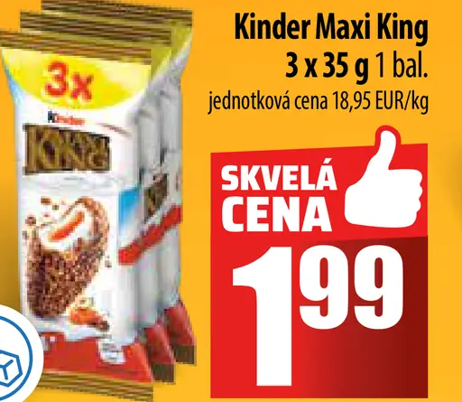 Kinder Maxi King
