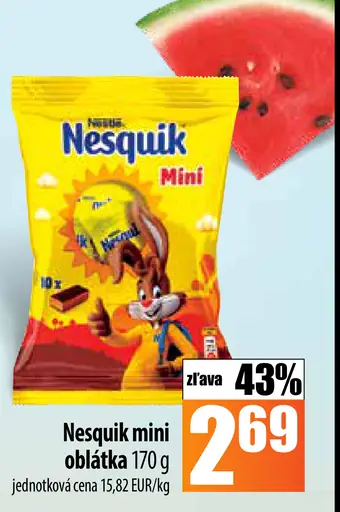 Nesquik mini oblátka