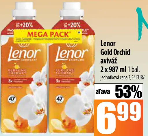 Lenor Gold Orchid aviváž