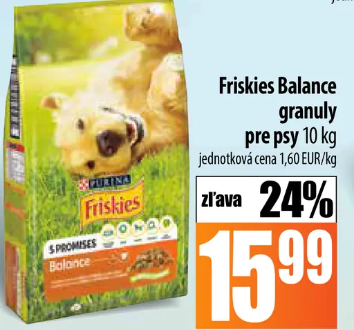 Friskies Balance granuly pre psy