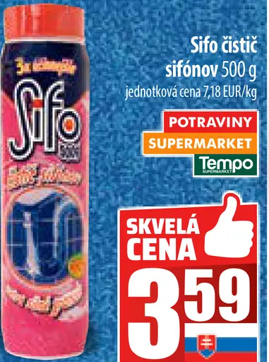 Sifo šifónový čistič