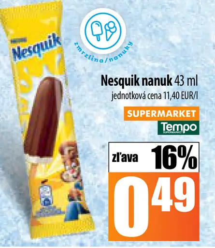 Nesquik nanuk