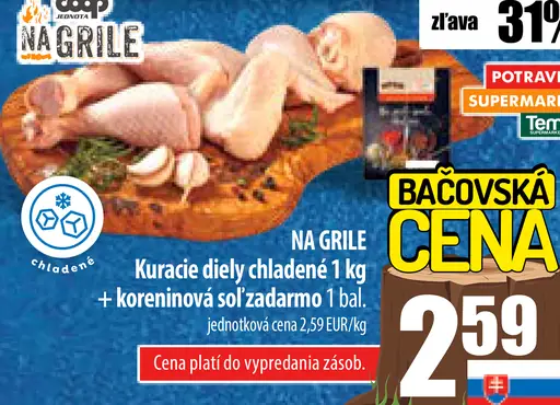 Kura Na Grile chladené
