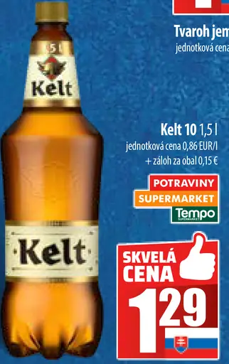 Kelt plechovka