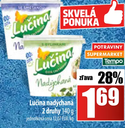 Lučina nadýchaná 2 druhy