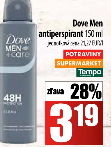 Dove Men antiperspirant