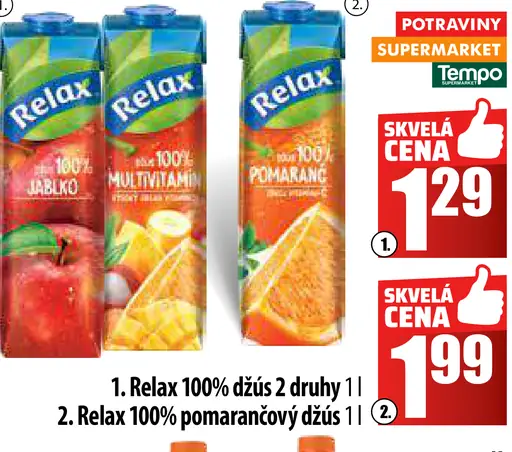 Relax 100% džús