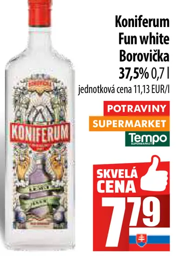 Koniferum Fun White Borovička