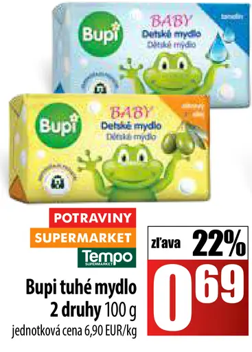 Bupi té mydlo