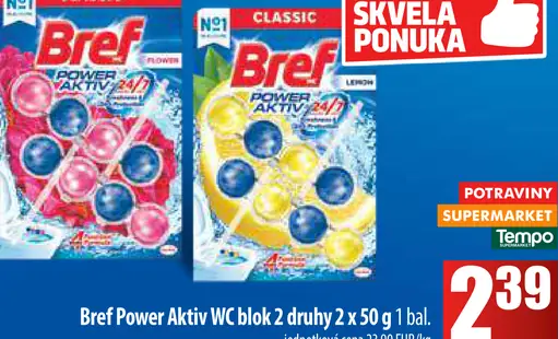 Bref Power Aktiv WC blok