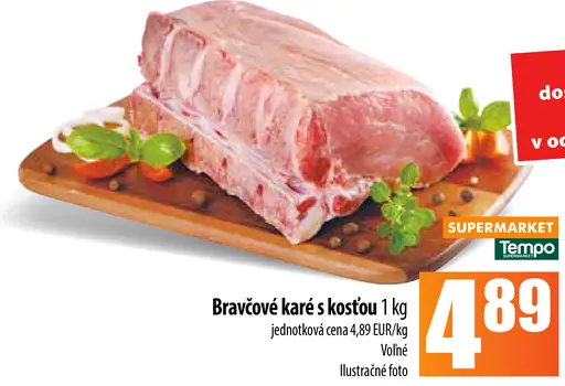 Bravčové karé s kosťou