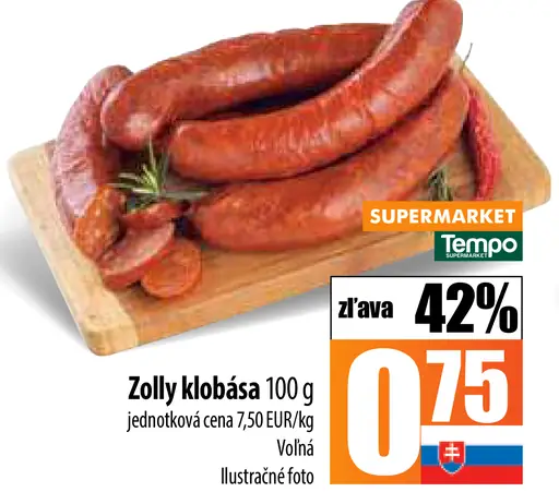 Zolly klobása