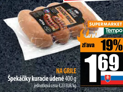 Špekáčiky kuracie údené