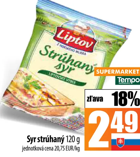 Syr strúhaný