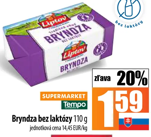 Liptov Bryndza bez laktózy