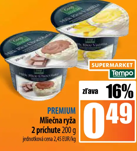 PREMIUM Mliečna ryža