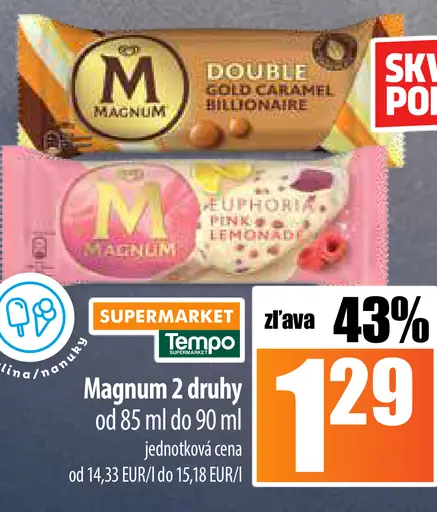 Magnum DOUBLE Caramel Gold Billionaire
