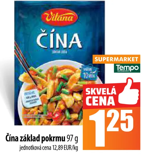 Vitana Čína základ pokrmu
