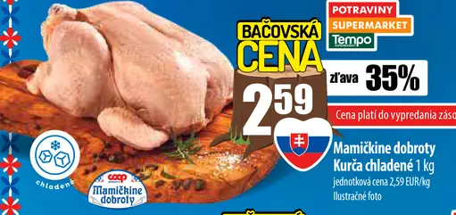 Mamičkine dobroty Kurča chladené