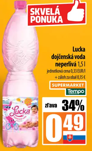 Lucka dojčenská voda
