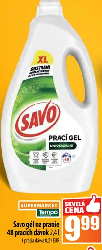 Savo prací gel