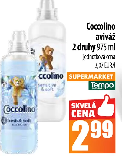 Coccolino aviváž
