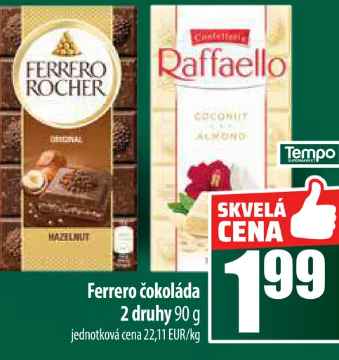 Ferrero čokoláda