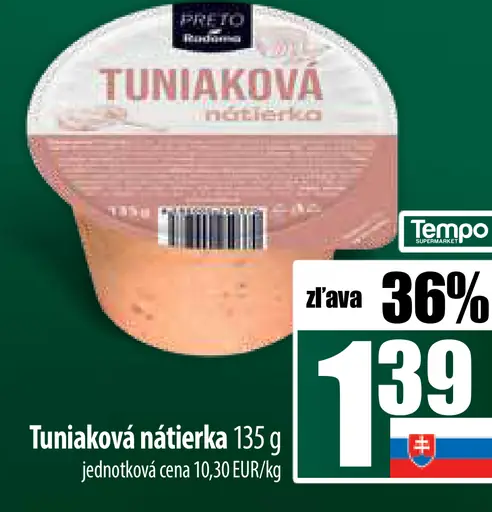 Tuniaková nátierka
